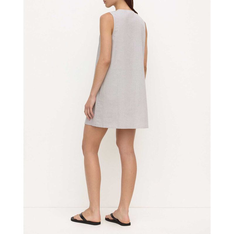 Assembly Label Phoenix Cotton Mini Dress Micro Check image number 1